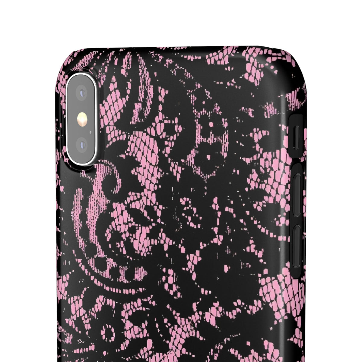 Pink Lace Pattern Case