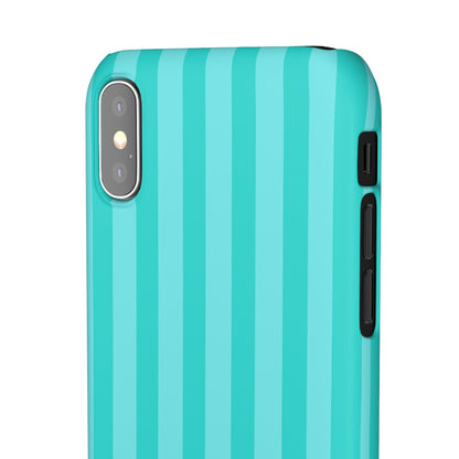 Striped Aqua Case