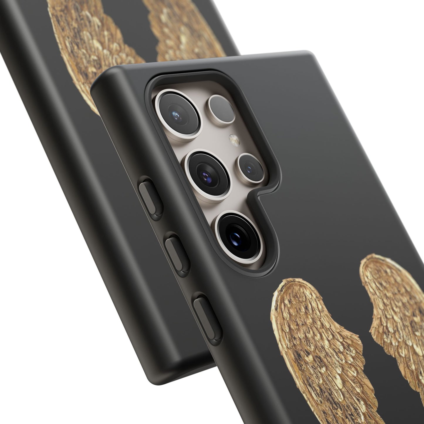 Gold Angel Wings Tough Case