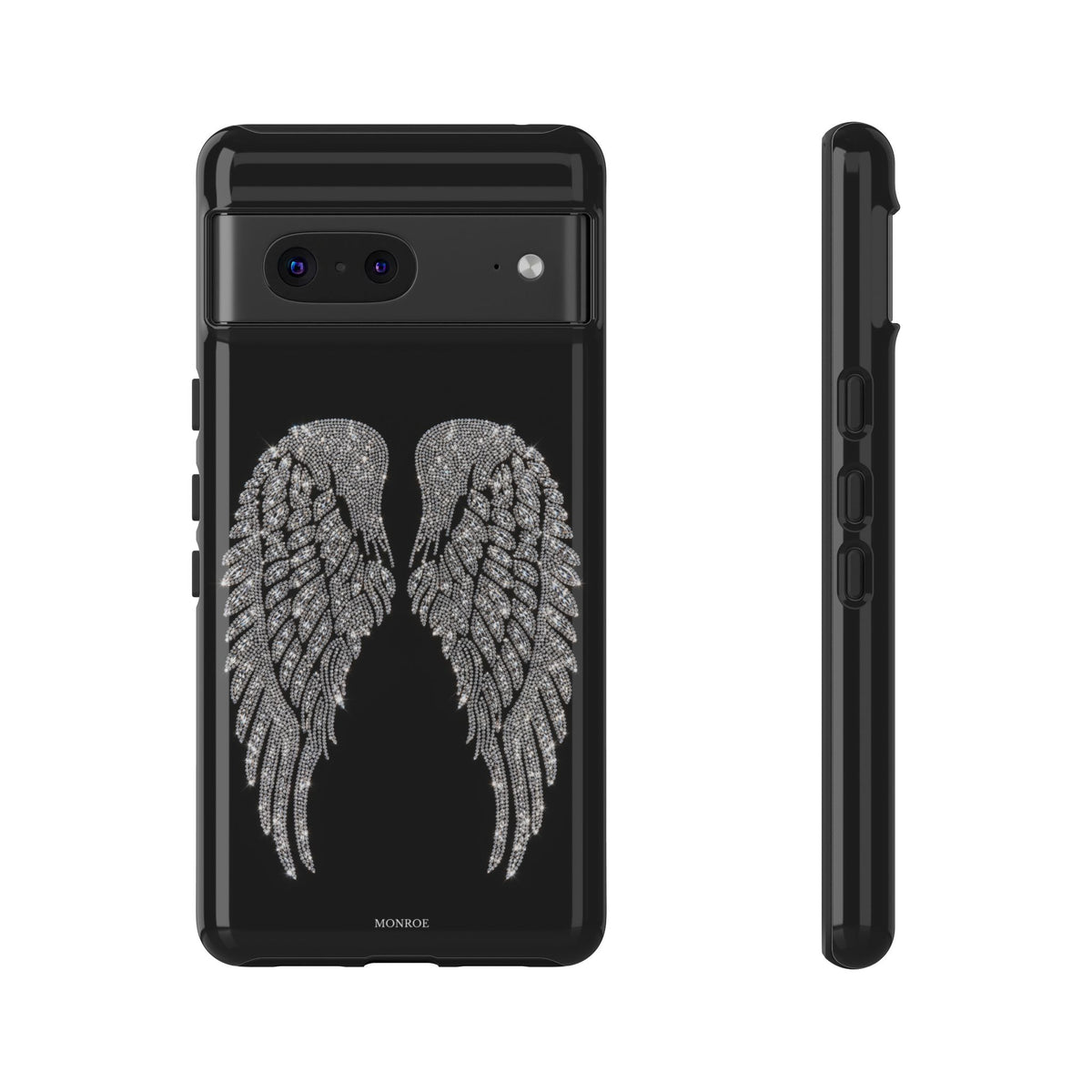 Silver Angel Wings Tough Case