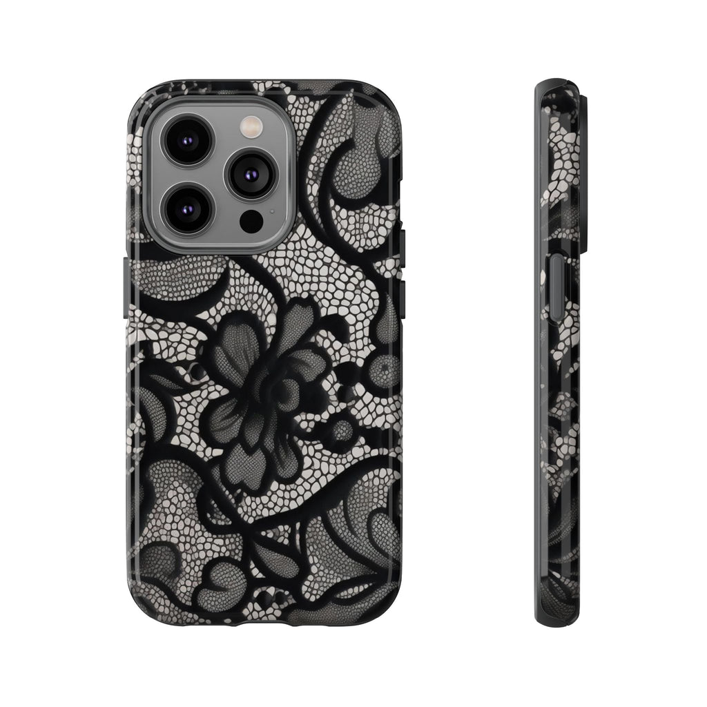 Black Lace Phone Case