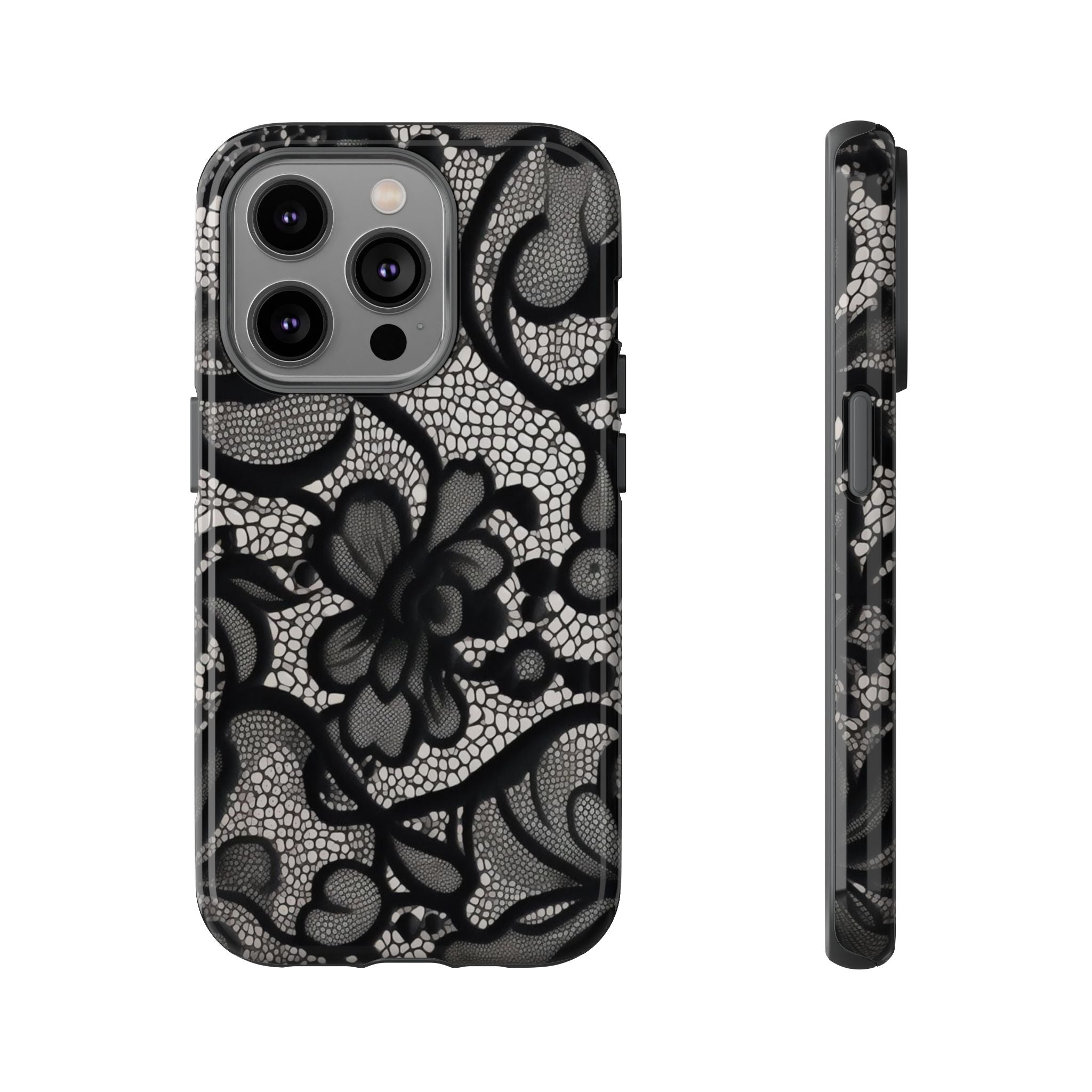 Black Lace Phone Case