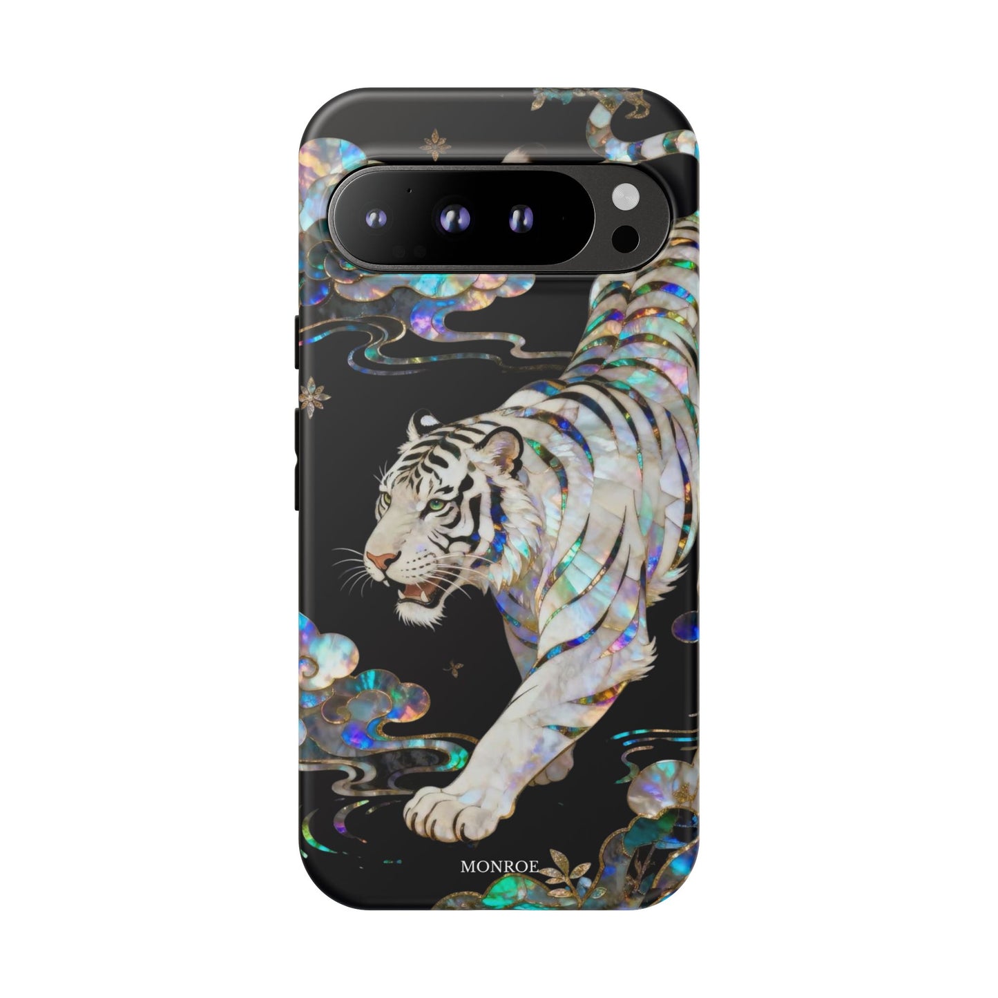 Iridescent White Tiger Tough Case
