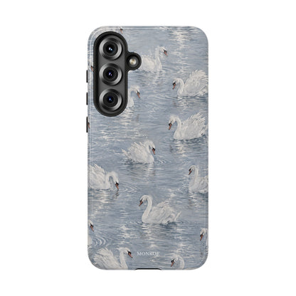 Swan Pattern Tough Case