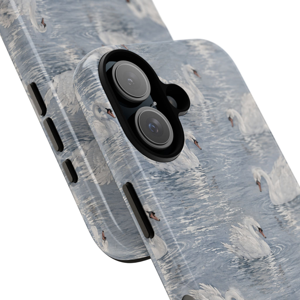 Swan Pattern Tough Case