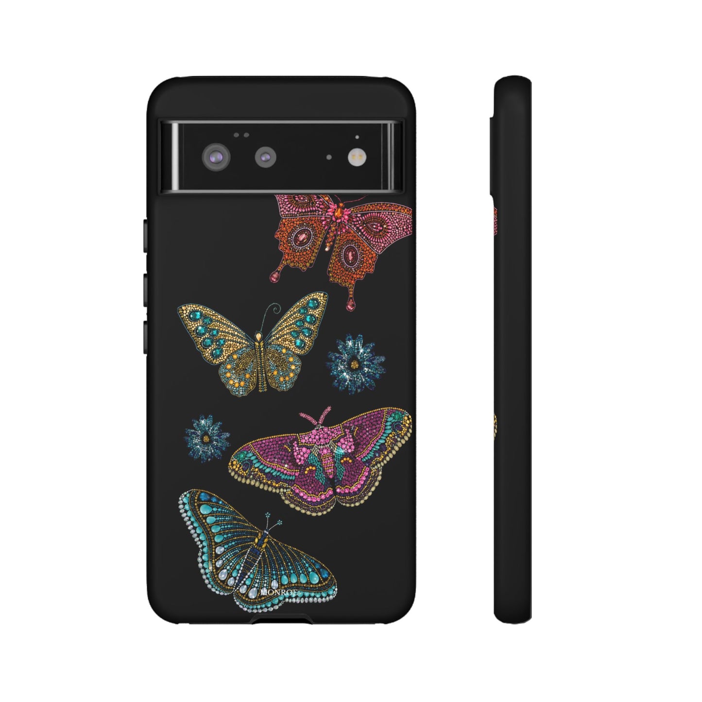Butterfly Beaded Tough Case