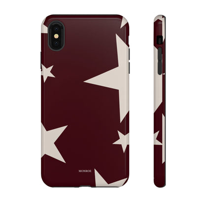 Burgundy Stars Tough Case