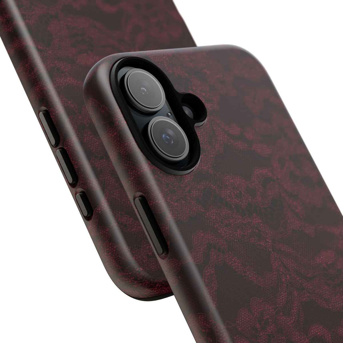Burgundy Lace Tough Case