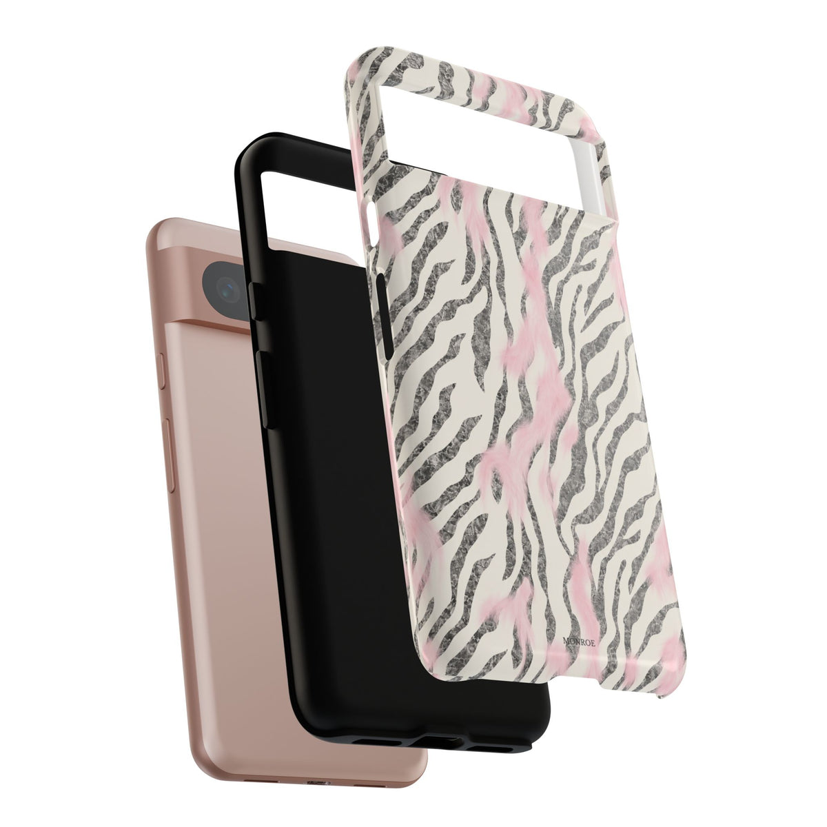 Light Pink Zebra Tough Case