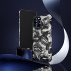 Black and Kiss Design Phone Case