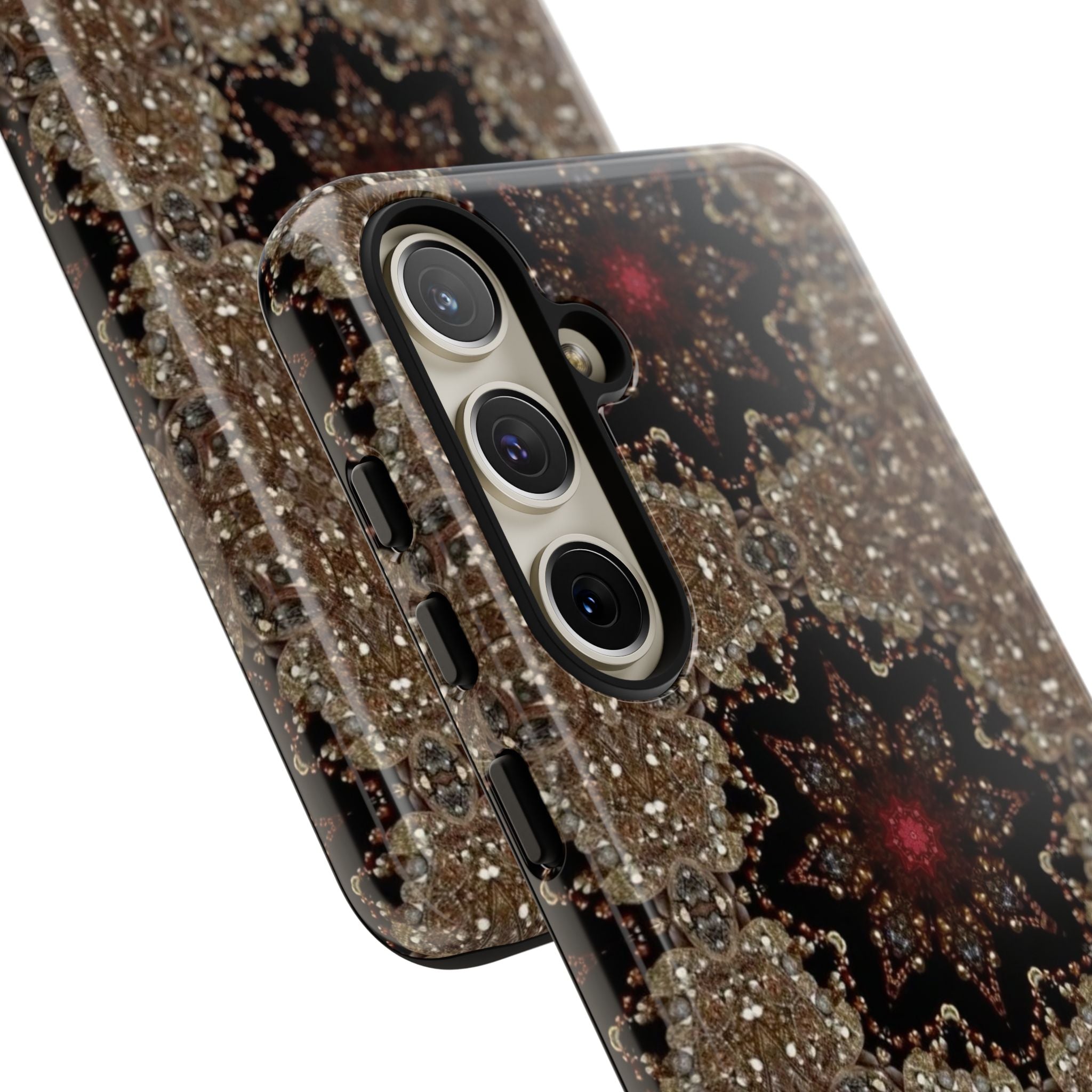Brown Mandala Tough Protective Case