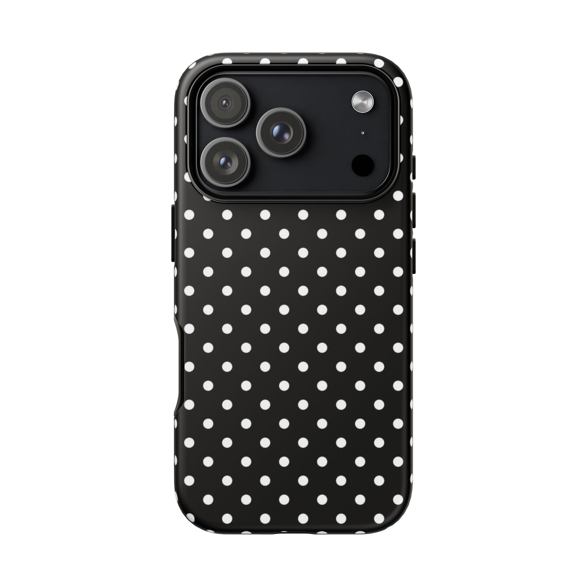 Black Polka Dot Phone Case