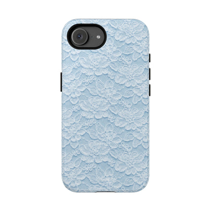 Glacier Blue Lace Tough Case