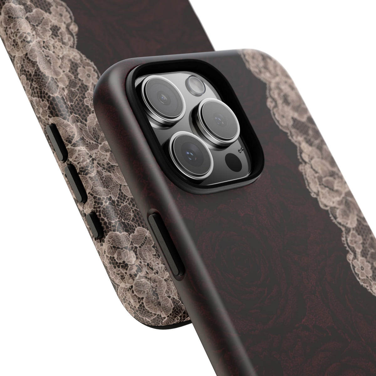 Burgundy Rose Tough Case