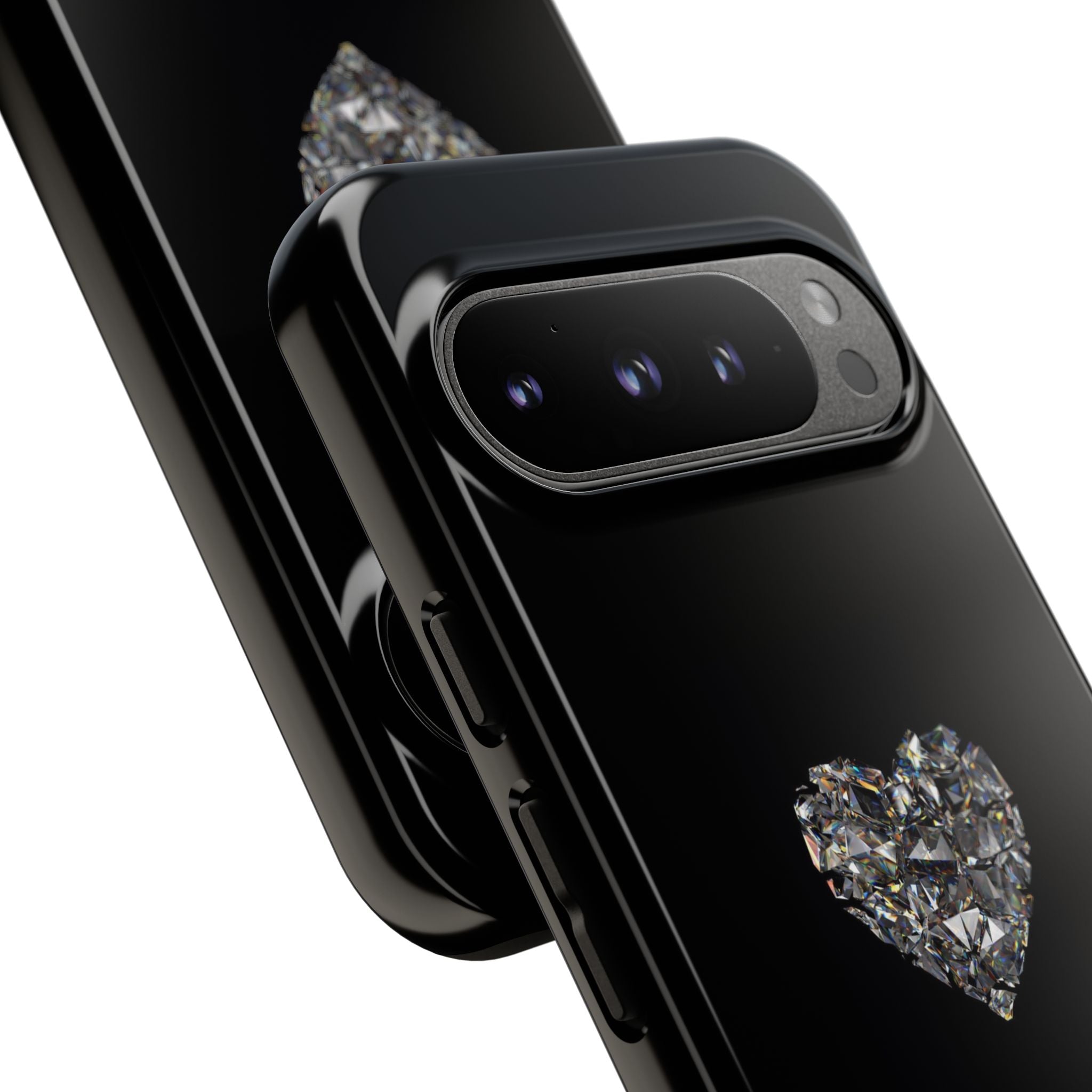 Crystal Heart Phone Case