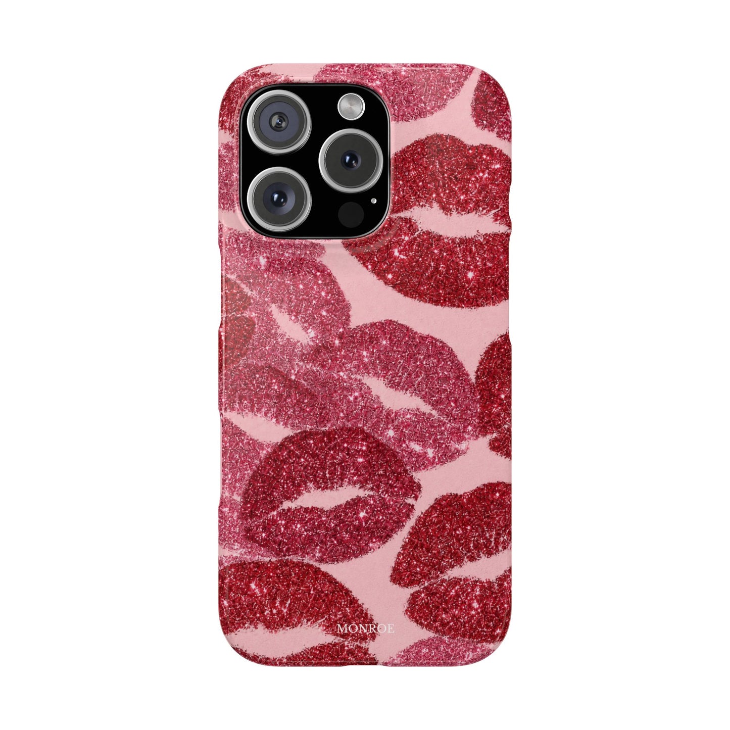 Pink Glitter Kiss Case