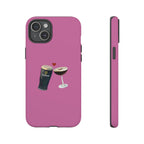 Pint & Wine Glass (Pink) Tough Case