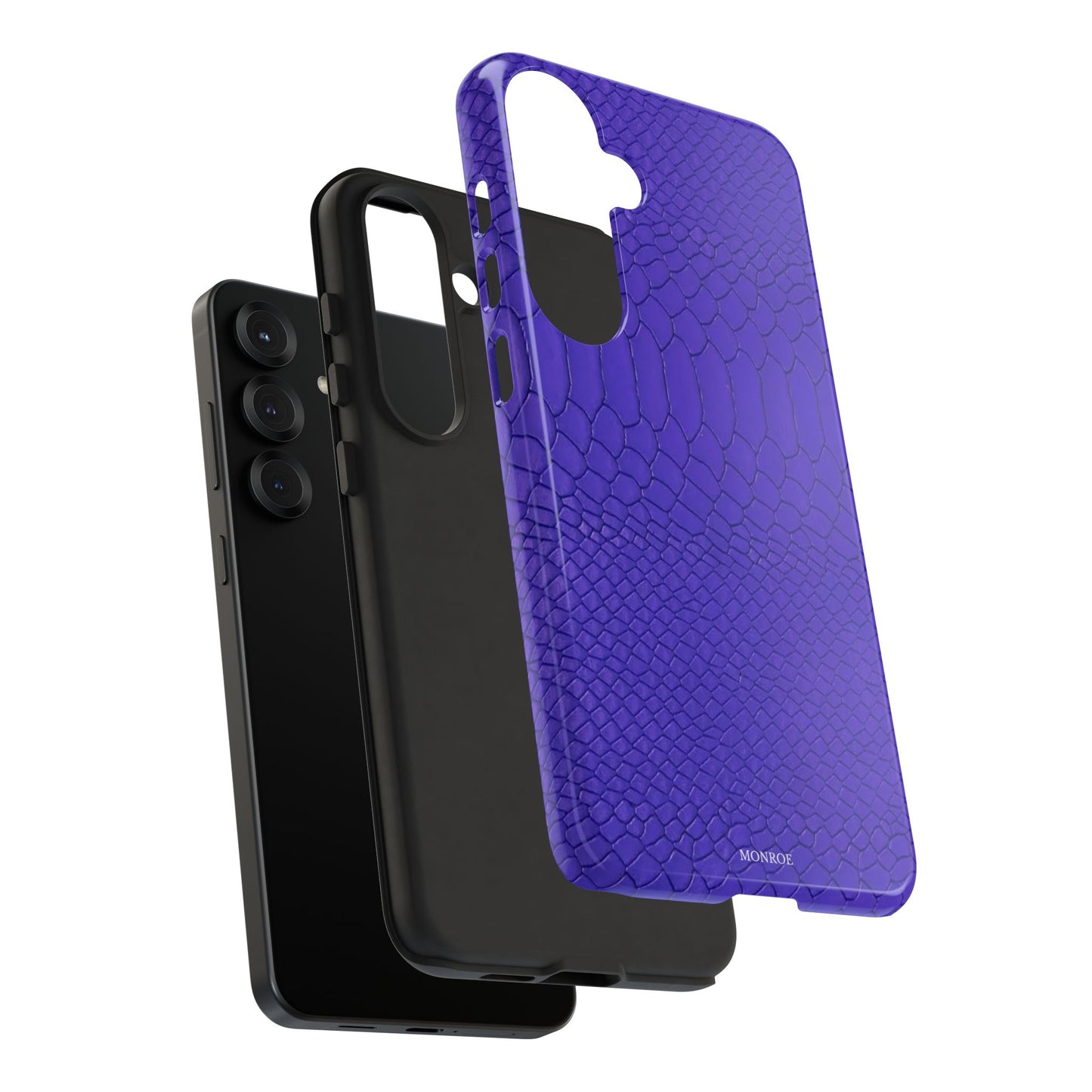 Dark Purple Snake Tough Case