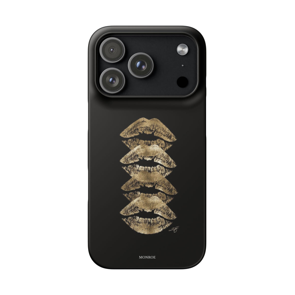 Gold Kiss Stack Case