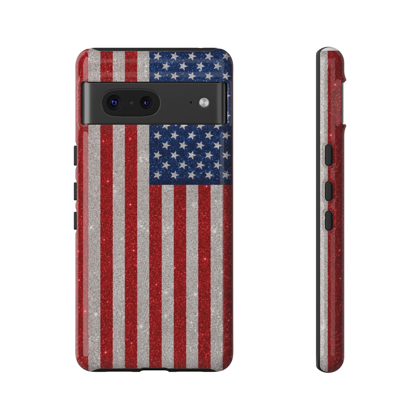America Glitter Tough Case