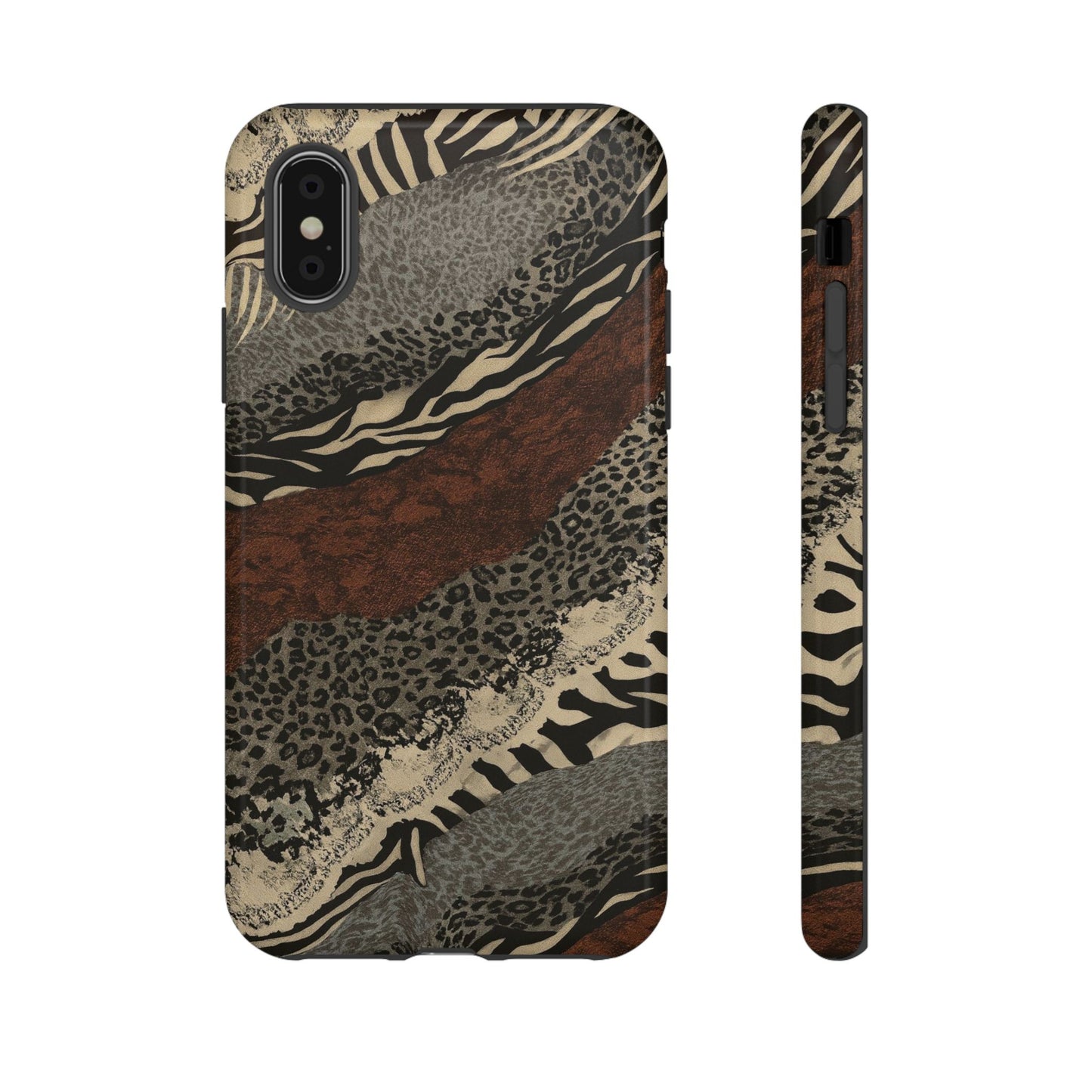 Safari Stripe Tough Phone Case