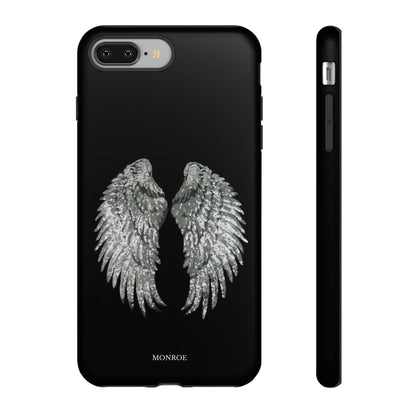 Silver Wings Black Tough Case