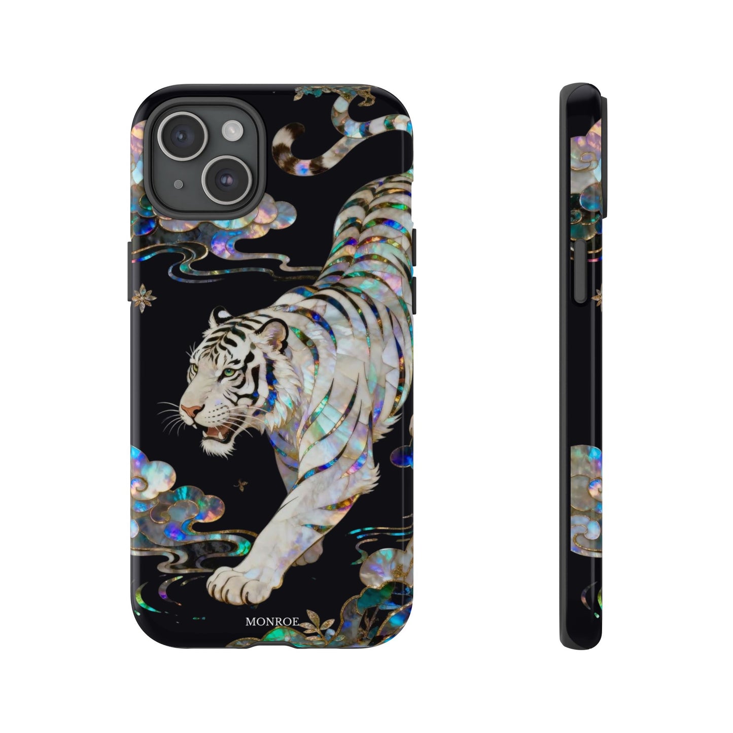Iridescent White Tiger Tough Case