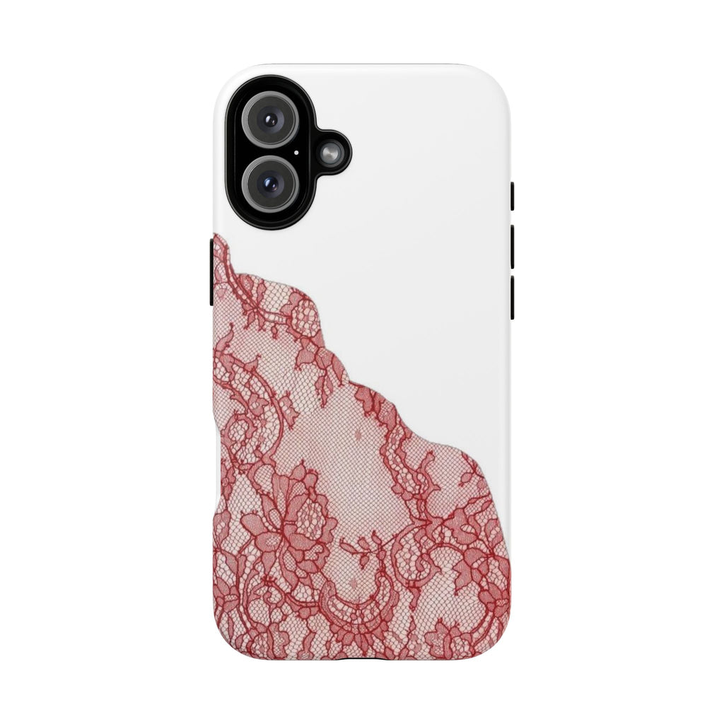 Red Lace Phone Case