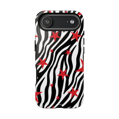 Zebra Red Stripes Tough Case