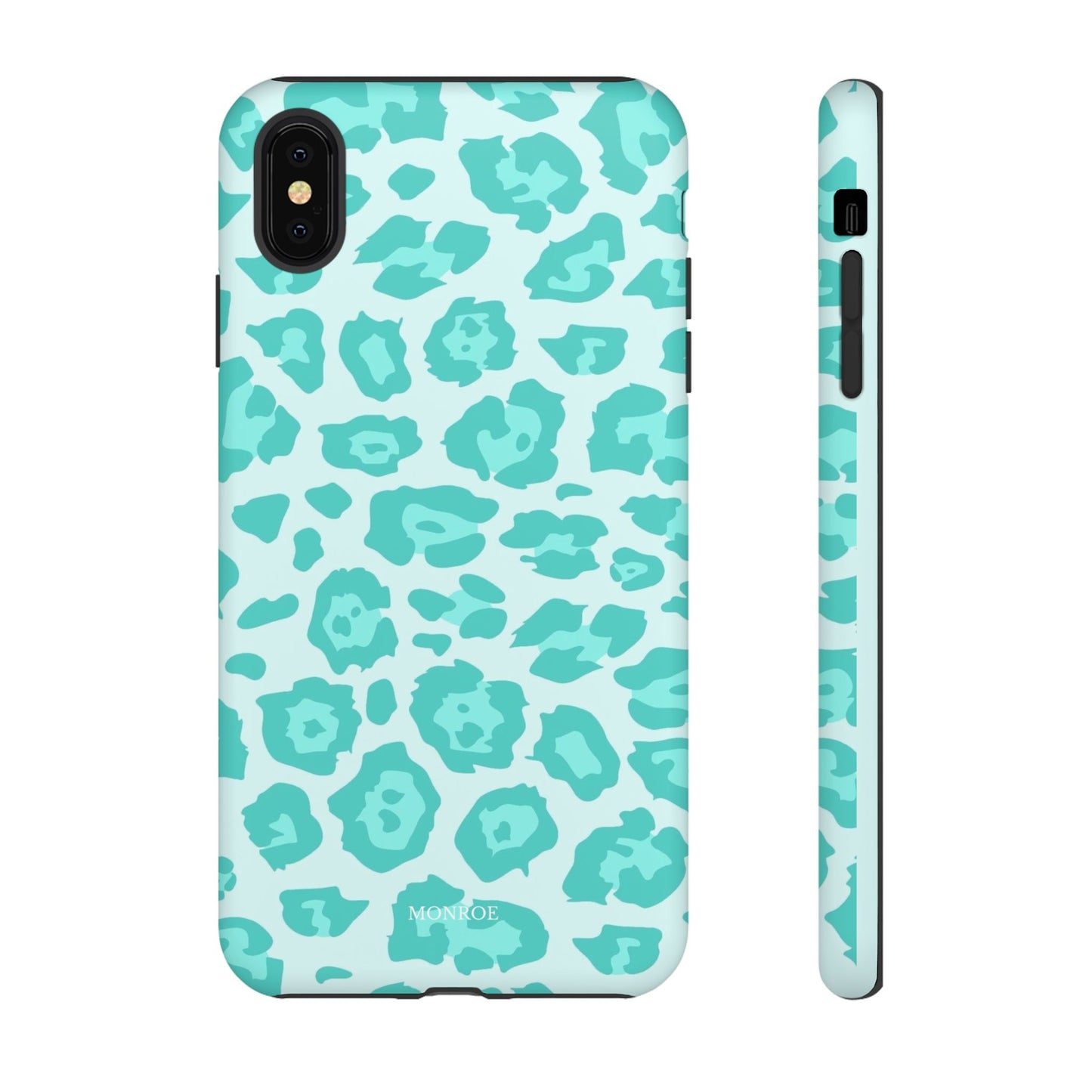 Teal Leopard Tough Case