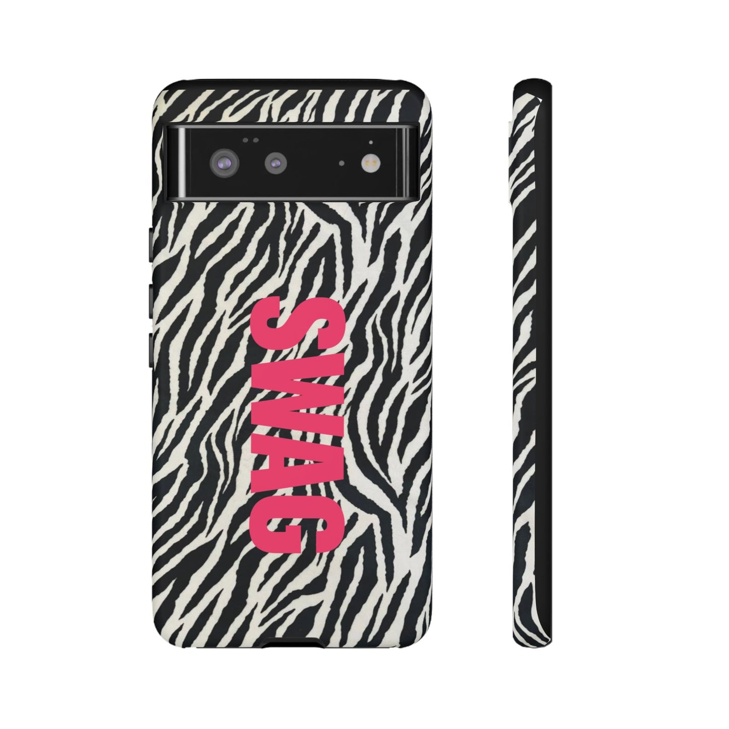 Zebra Print  "SWAG" Tough Case