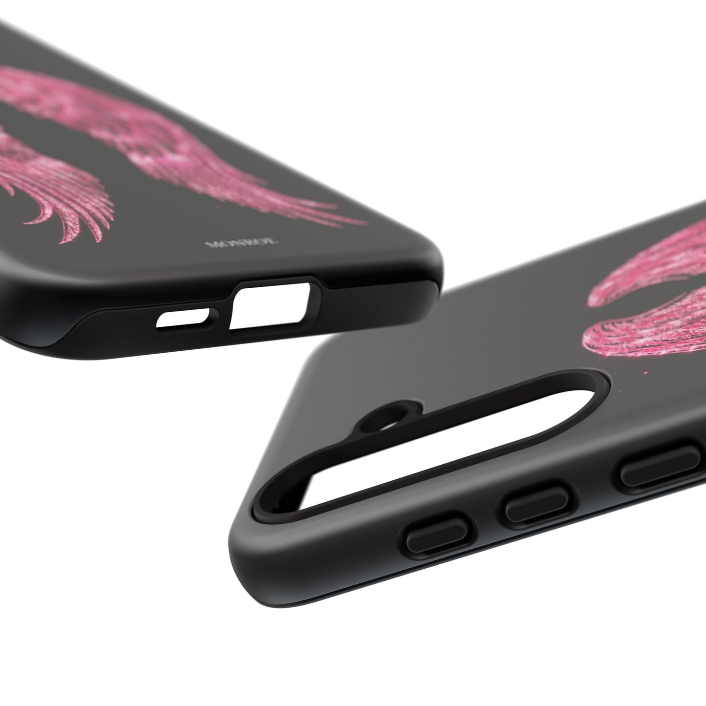 Pink Glitter Angel Tough Case