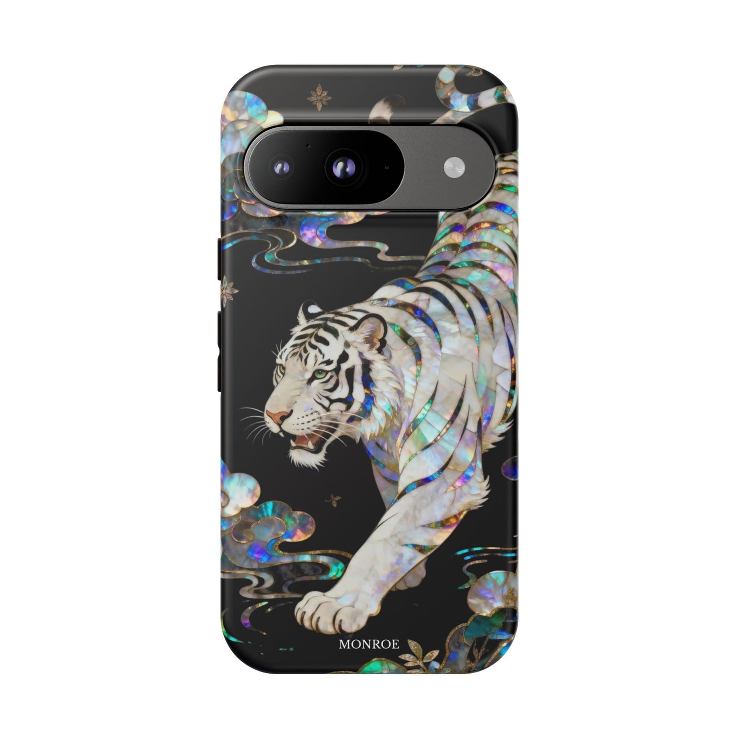 Iridescent White Tiger Tough Case
