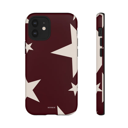 Burgundy Stars Tough Case