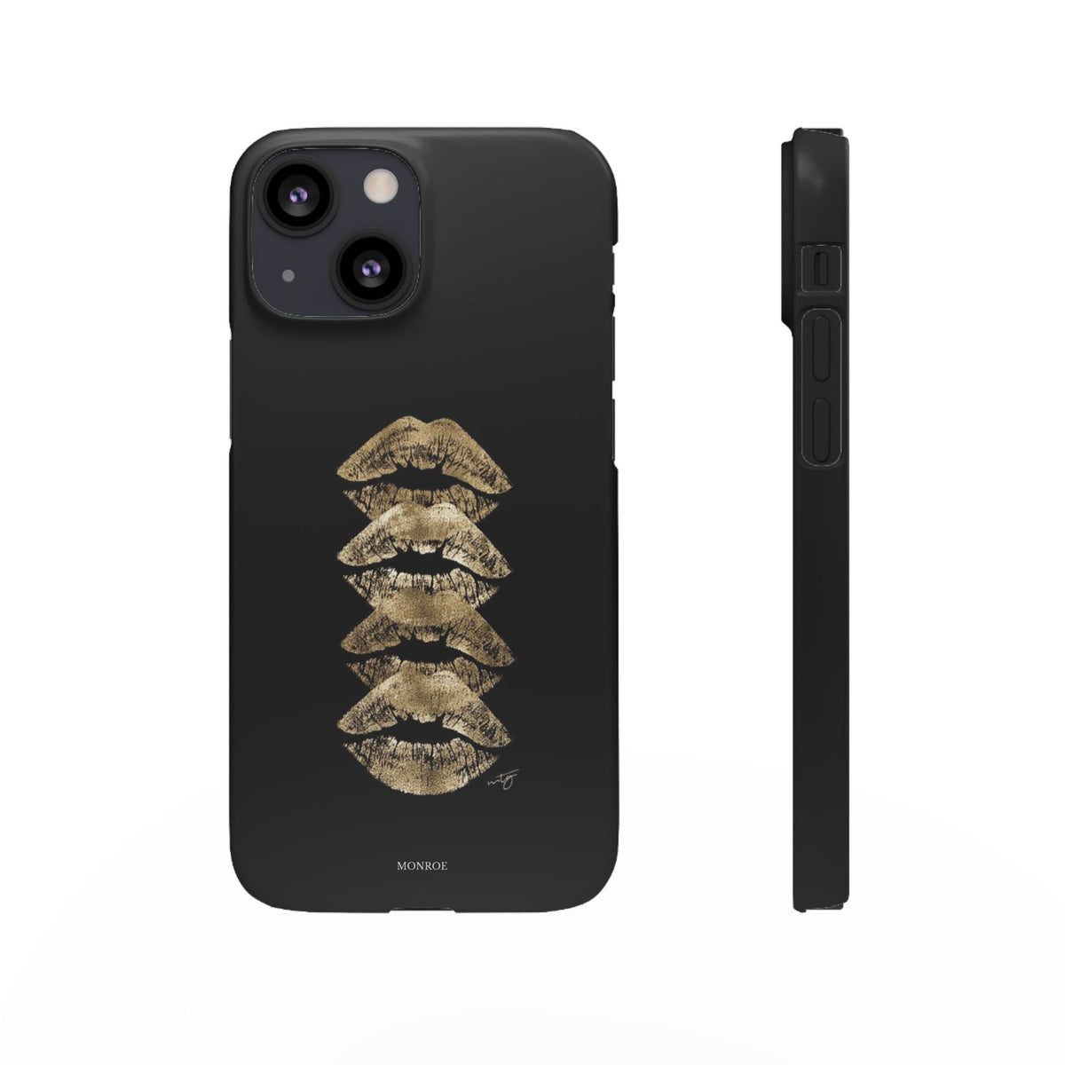 Gold Kiss Stack Case