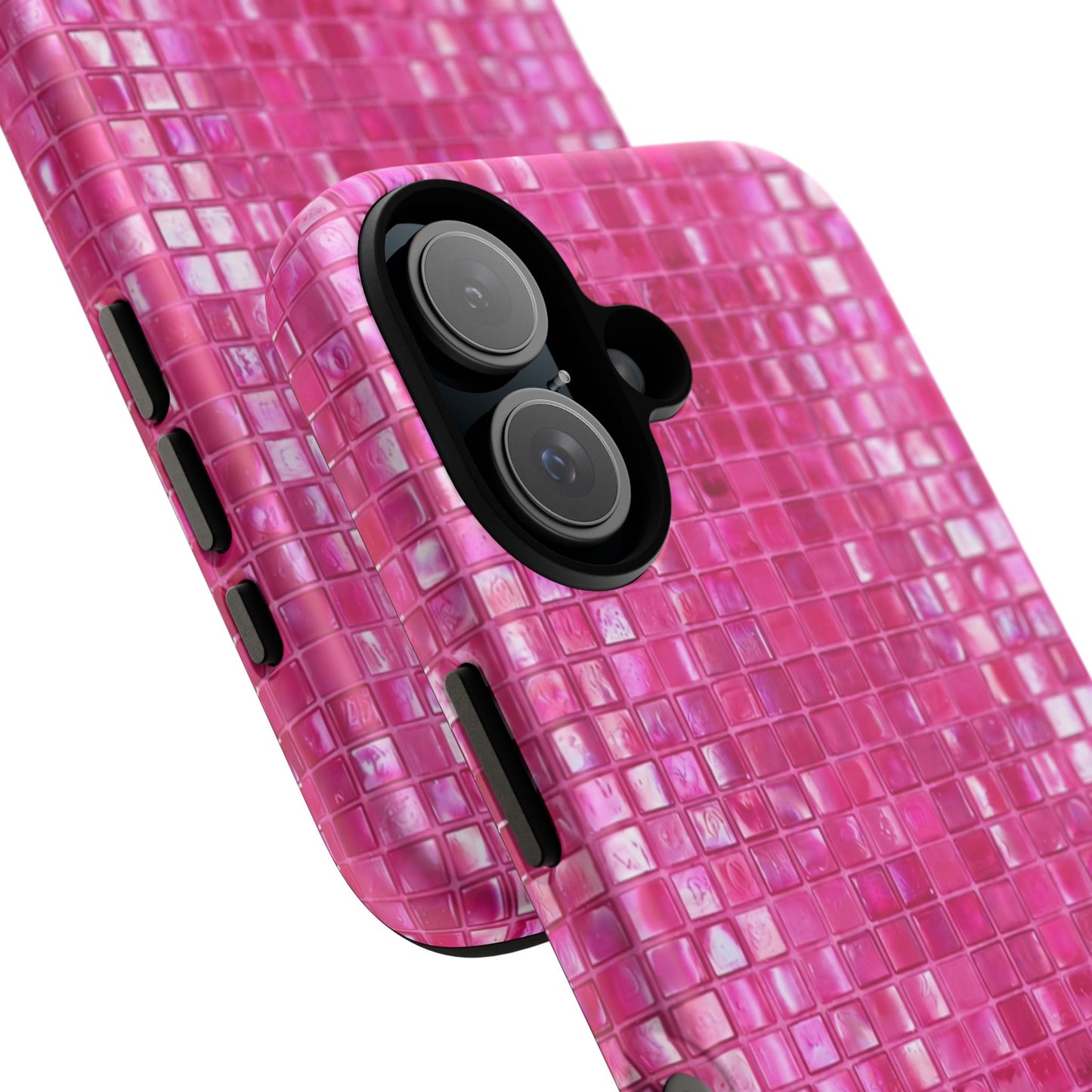 Hot Pink Mosaic Tough Case