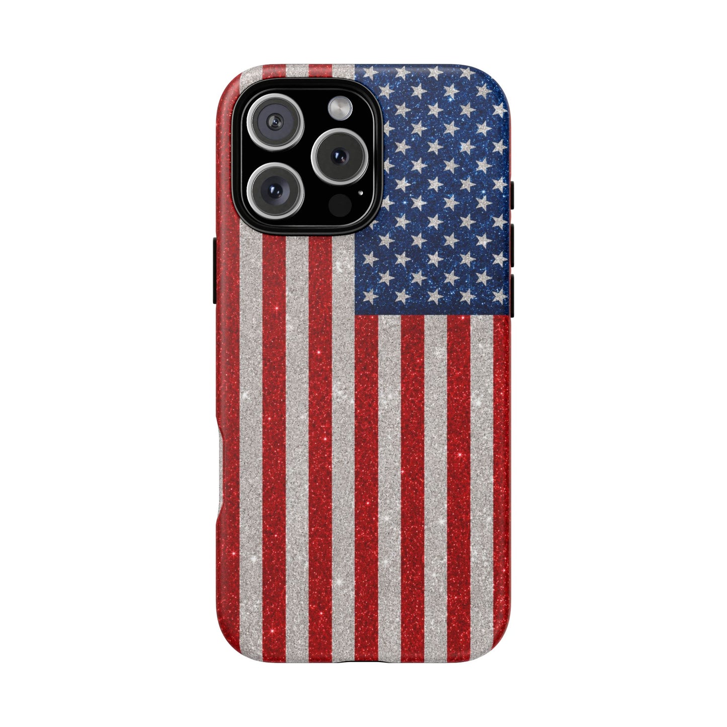 America Glitter Tough Case