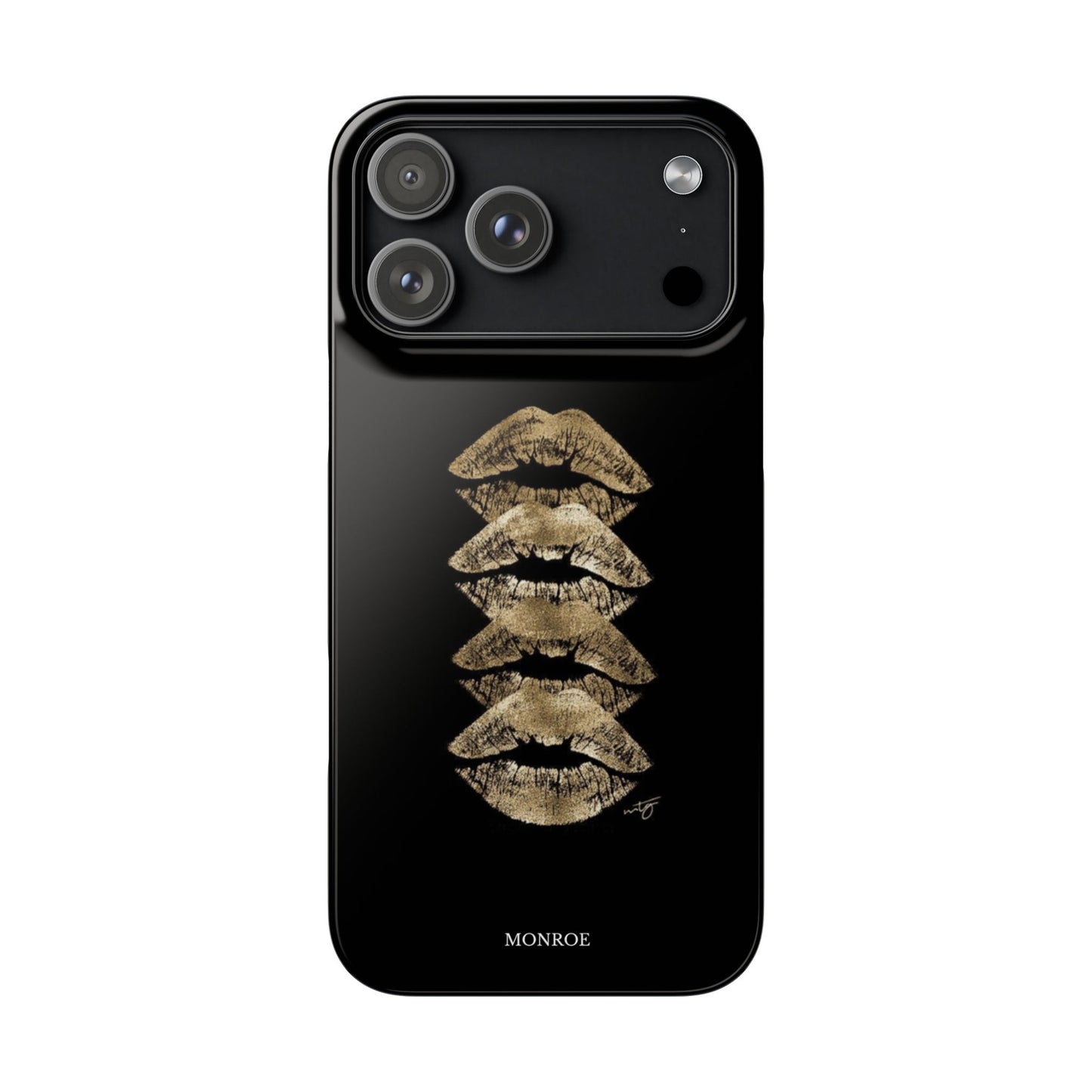 Gold Kiss Stack Case