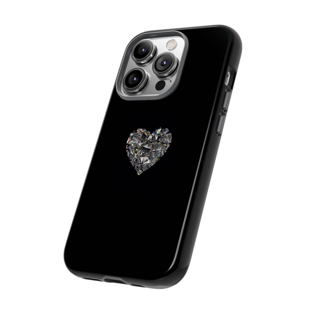 Crystal Heart Phone Case