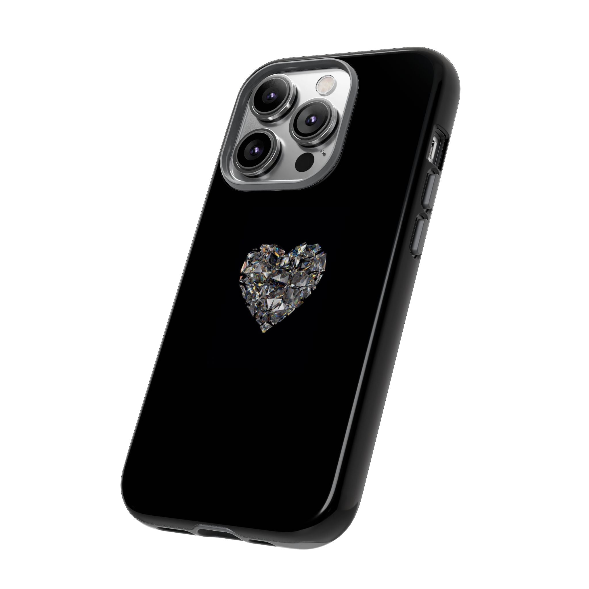 Crystal Heart Phone Case