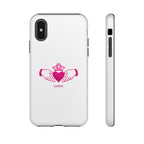 Pink Irish Claddagh Symbol Tough Phone Case