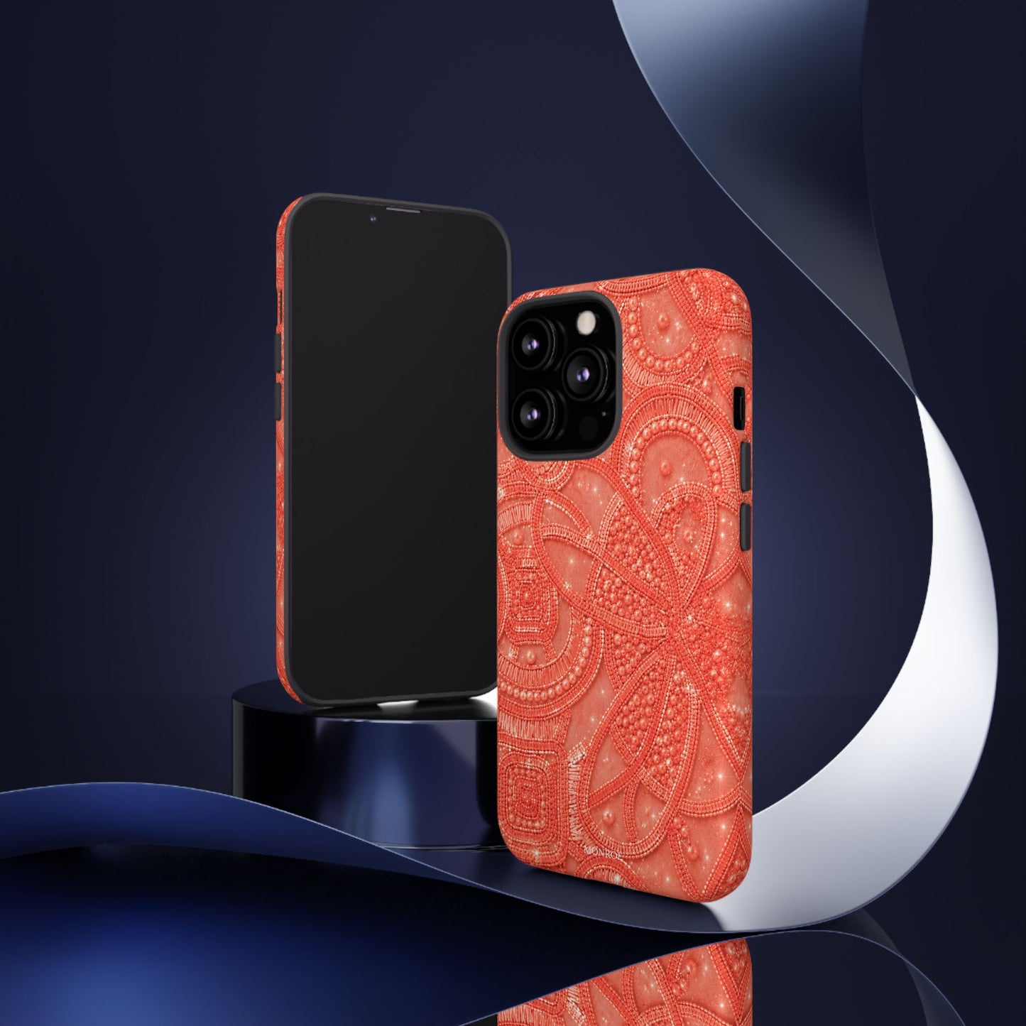 Coral Lace Tough Case