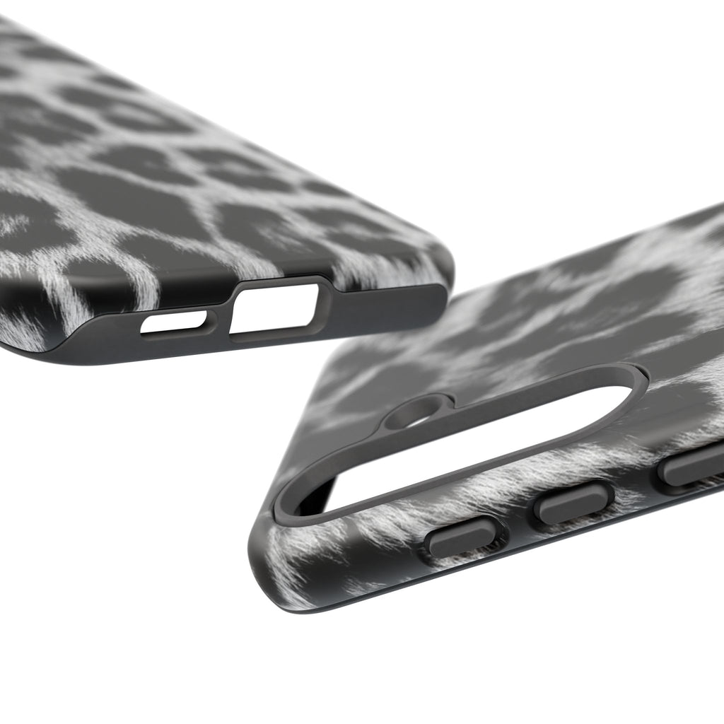 B&W Leopard Phone Case