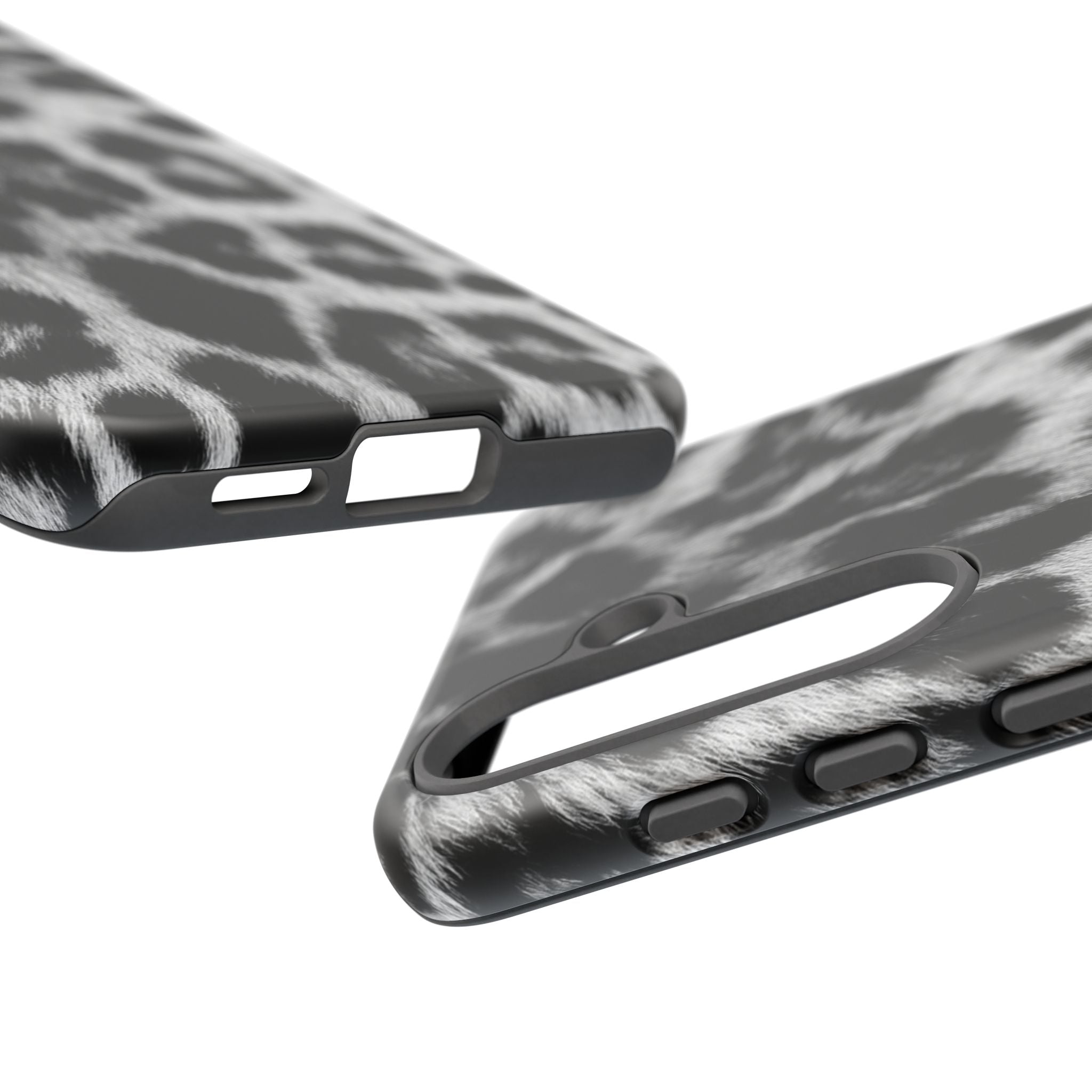 B&W Leopard Phone Case