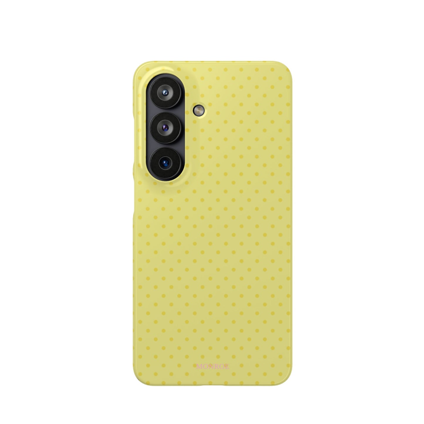 Yellow Polka Dot Snap Phone Case