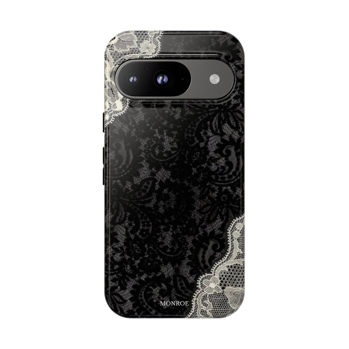 Black & White Edged Tough Case