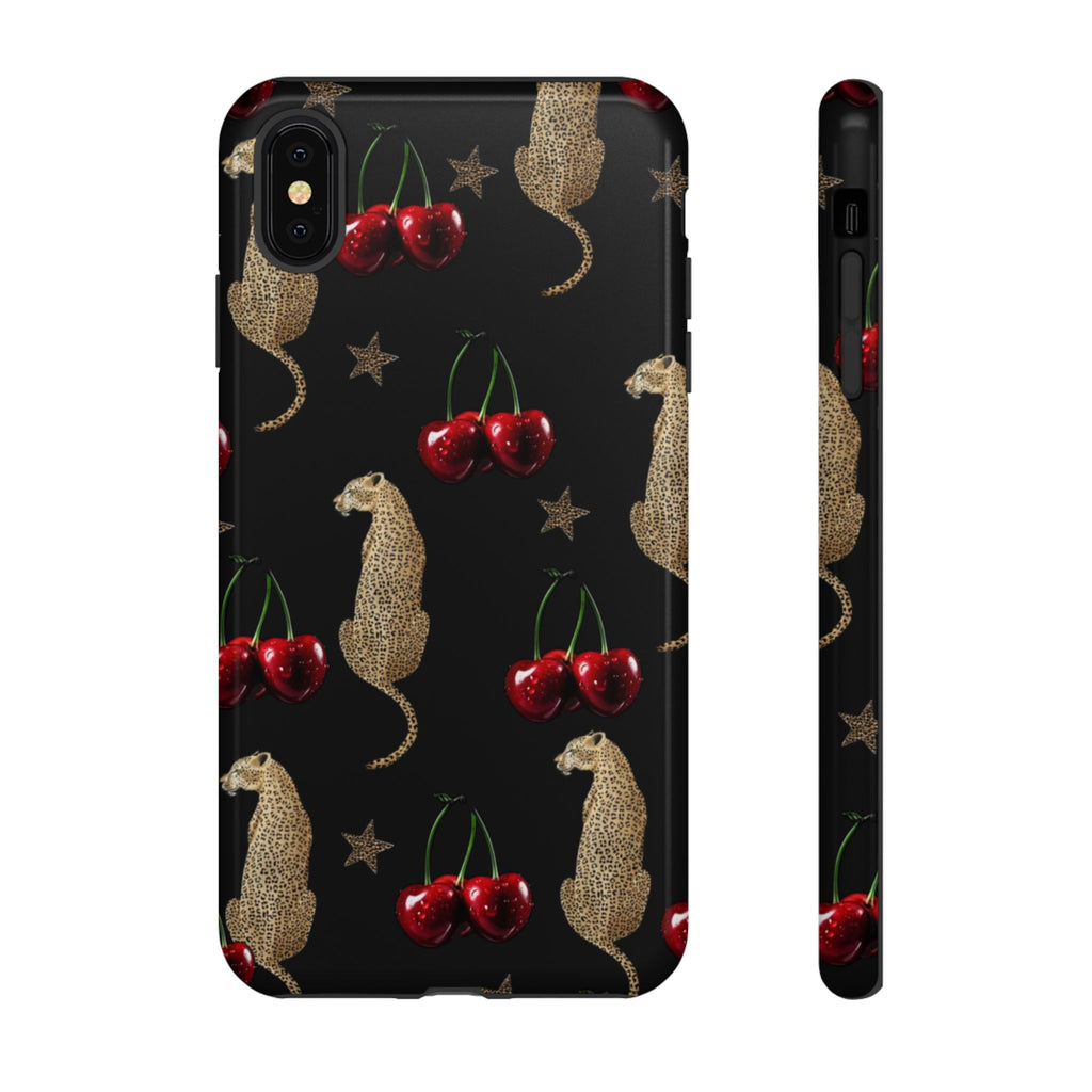 Leopards & Cherries Phone Case