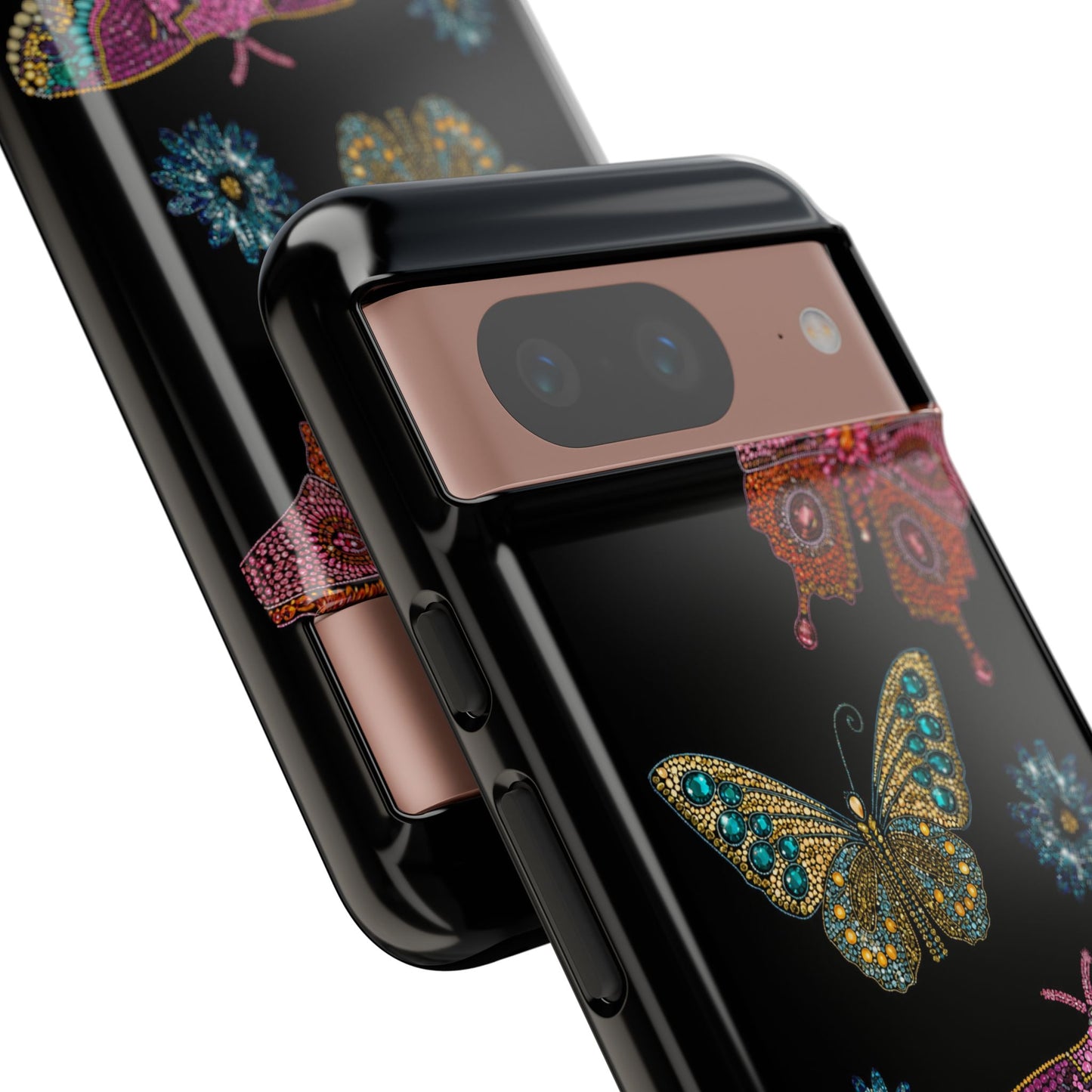 Butterfly Beaded Tough Case
