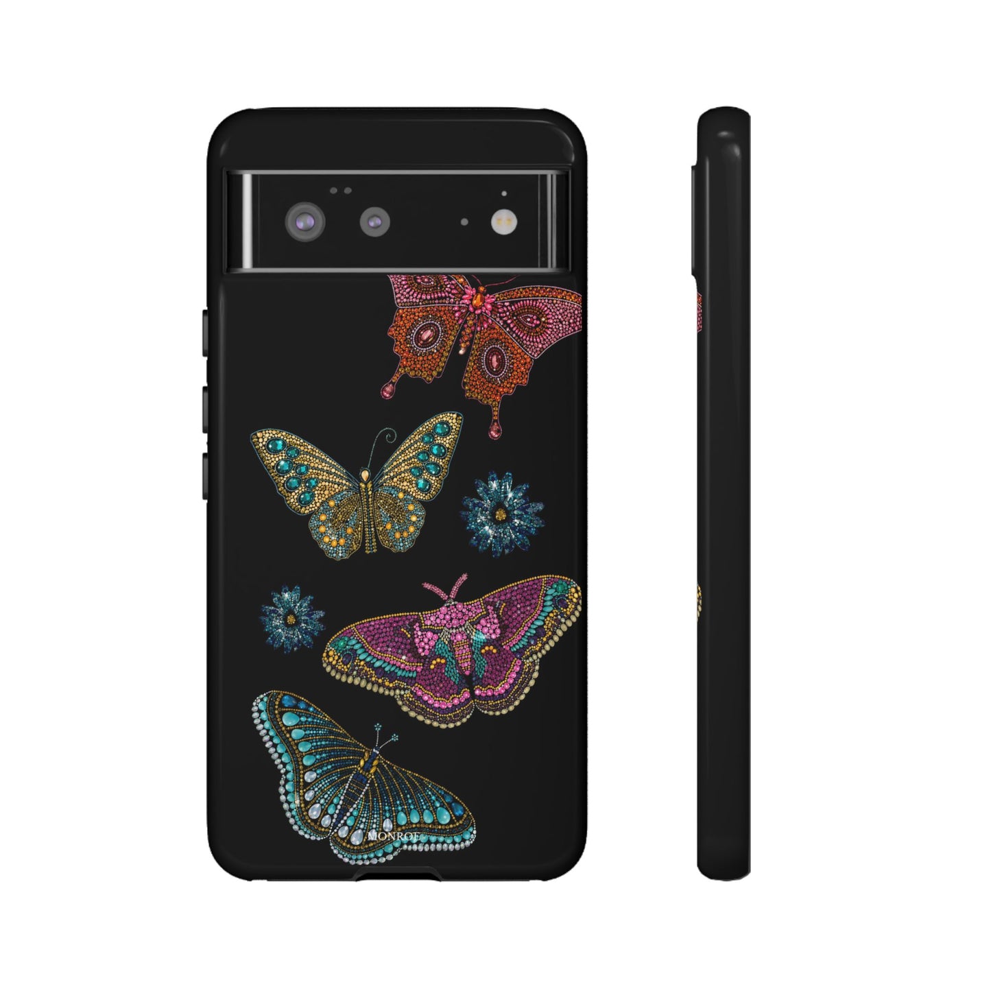 Butterfly Beaded Tough Case