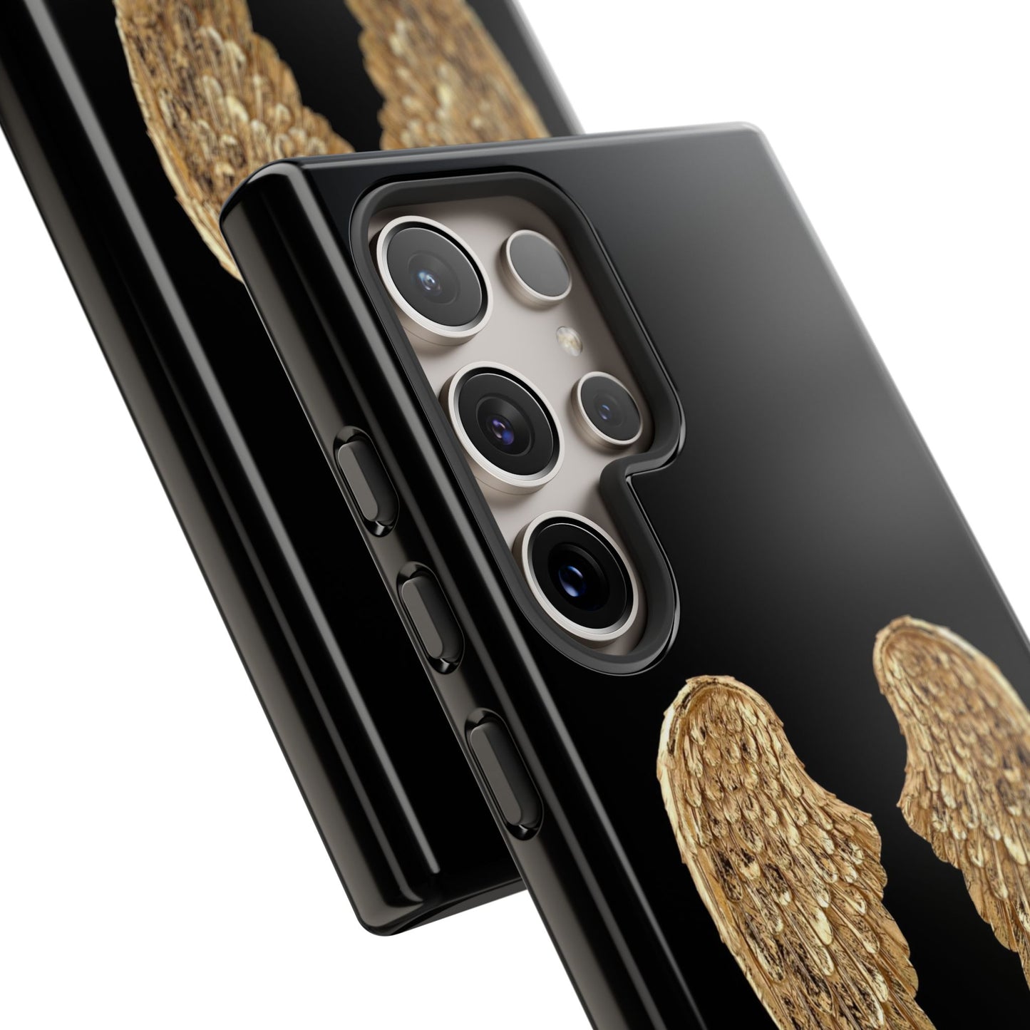 Gold Angel Wings Tough Case